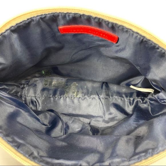 Tommy Hilfiger red striped canvas cosmetics bag - Picture 10 of 10